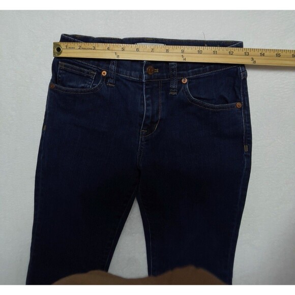 Madewell Skinny Skinny Women's Mid Rise Stretch Blue Jeans Size 26 - Picture 8 of 14